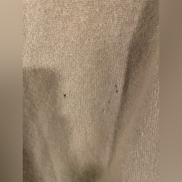 NAADAM Cashmere V-Neck Pullover Sweater in Camel - Picture 4 of 9